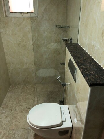 Bathroom in 3 BHK Apartment at Aurobindo The Regent, Kondapur – for Rent