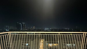 Balcony in 3 BHK Apartment at Aurobindo The Regent, Kondapur – for Rent