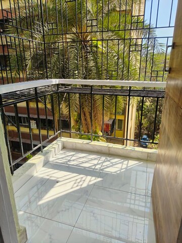 Balcony in 1 BHK Apartment at Tulshidham Complex, Thane West – for Rent