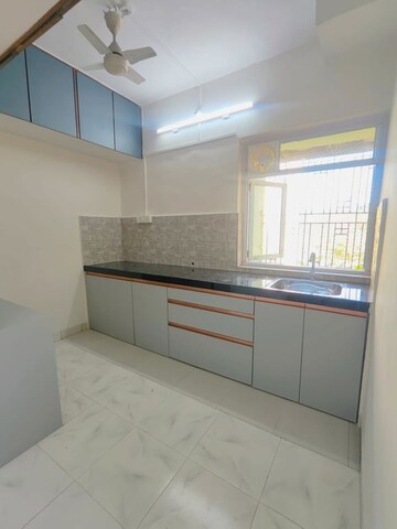 Kitchen in 1 BHK Apartment at Tulshidham Complex, Thane West – for Rent