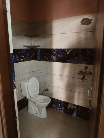 Bathroom in 2 BHK Builder Floor at Dhakoli – for Rent