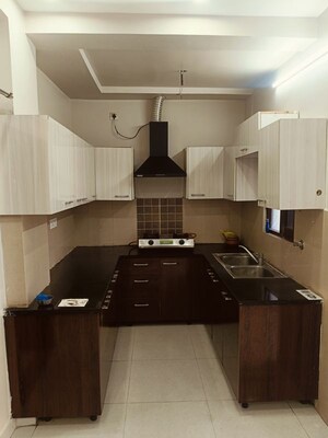 Kitchen in 2 BHK Builder Floor at Dhakoli – for Rent