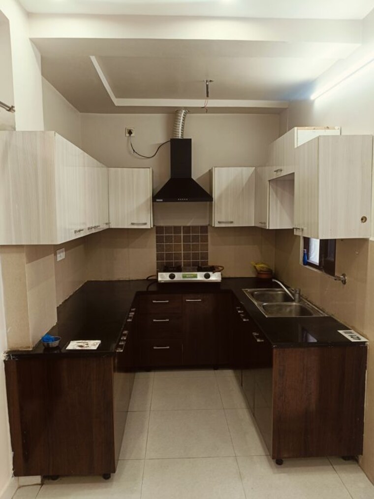 Kitchen, dhakoli 2 Bedroom 1000 Sq.Ft. Builder Floor In Dhakoli Zirakpur 10061096