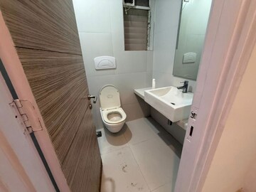 Bathroom in 2 BHK Apartment at Riddhi Gardens CHS, Malad East – for Rent