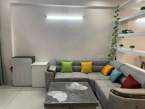 Living Room in 2 BHK Apartment at Saket – for Rent