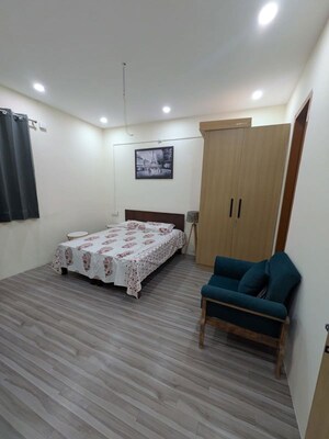 Living Room in 2 BHK Builder Floor at Sushant Lok 2, Sector 57 – for Rent