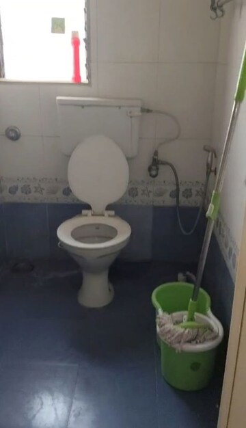 Bathroom in 2 BHK Apartment at Orchid CHS Majiwada, Majiwada – for Rent