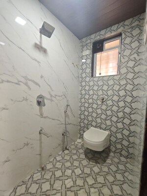 Bathroom in 3 BHK Apartment at Arihant Balaji Pride, Chembur – for Rent