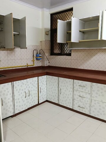 Kitchen in 3 BHK Builder Floor at Kailash Hills – for Rent