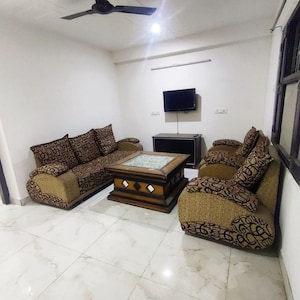 Living Room in 3 BHK Builder Floor at Apex The Rio, Ahinsa Khand 2 – for Rent