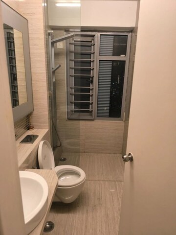 Bathroom in 5 BHK Apartment at Wadhwa Imperial Heights, Goregaon West – for Rent