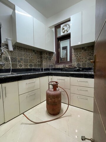 Kitchen in 1 RK Builder Floor at Chattarpur – for Rent