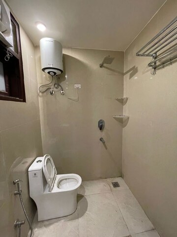 Bathroom in 1 RK Builder Floor at Chattarpur – for Rent