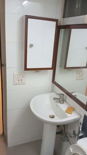 Bathroom in 3 BHK Builder Floor at Kalkaji – for Rent