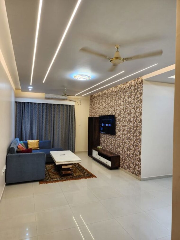 Living Room, sheth-vasant-lawns 3 Bedroom 1100 Sq.Ft. Apartment In Laxmi Nagar Thane 10061866