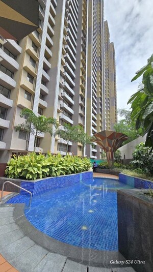 Balcony in 2 BHK Apartment at Chandak 34 Park Estate, Goregaon West – for Rent