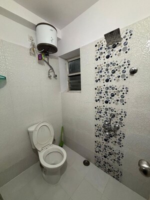 Bathroom in 4 BHK Apartment at Guttala Begumpet – for Rent