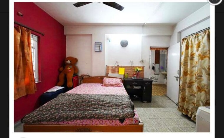 Bedroom, shyamal 2 Bedroom 1250 Sq.Ft. Apartment In Shyamal Ahmedabad 10061821