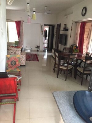 Living Room in 3 BHK Apartment at Warje – for Rent