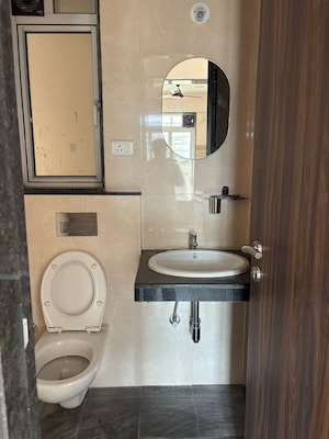 Bathroom in 1 BHK Apartment at Sheth Avante, Mumbai Central Suburbs – for Rent