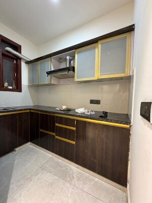 Kitchen in 3 BHK Builder Floor at Palm Residency Chhatarpur, Chattarpur – for Rent