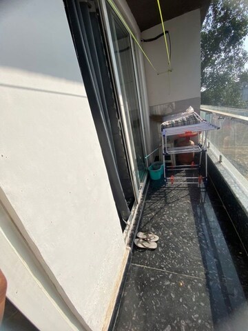 Balcony in 3 BHK Builder Floor at Risland Sky Mansion, Chattarpur – for Rent