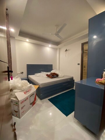 Master Bedroom in 3 BHK Builder Floor at Risland Sky Mansion, Chattarpur – for Rent