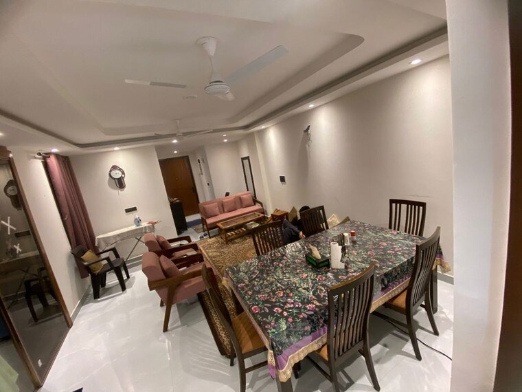 Dining area, risland-sky-mansion 3 Bedroom 1350 Sq.Ft. Builder Floor In Chattarpur Delhi 10061880