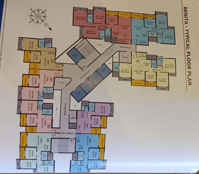 Master Plan, arihant-aspire 2 Bedroom 650 Sq.Ft. Apartment In Palaspe Phata Navi Mumbai 10062026