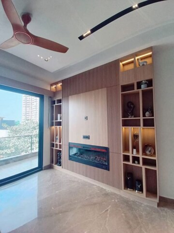 Building Lobby in 2 BHK Apartment at DLF Cyber Park, Sector 20 – for Rent