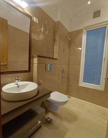 Bathroom in 2 BHK Apartment at DLF Cyber Park, Sector 20 – for Rent