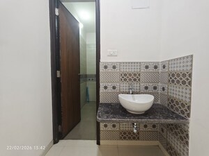 Bathroom in 2 BHK Apartment at Marathon Nexzone, New Panvel – for Rent