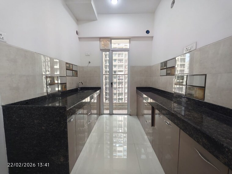 Kitchen, marathon-nexzone 2 Bedroom 745 Sq.Ft. Apartment In New Panvel Navi Mumbai 10062048