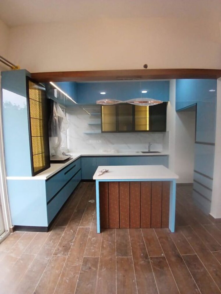 Kitchen, assetz-earth-and-essence 4 Bedroom 3307 Sq.Ft. Villa In International Airport Road Bangalore 9742405