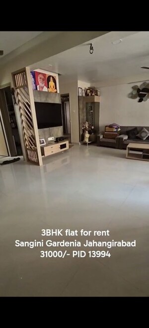 Living Room in 3 BHK Apartment at Sima Nagar – for Rent