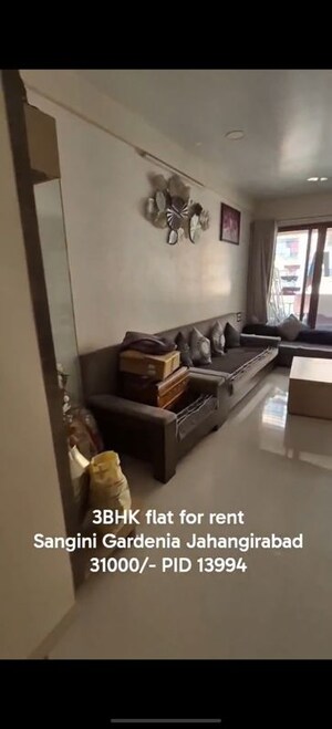 Living Room in 3 BHK Apartment at Sima Nagar – for Rent