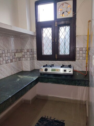 Kitchen in 1 BHK Apartment at Khirki Extension – for Rent