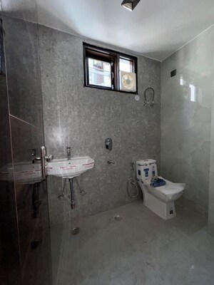 Bathroom in 1 BHK Builder Floor at Chattarpur – for Rent