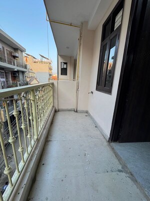 Balcony in 1 BHK Builder Floor at Chattarpur – for Rent