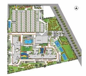Master Plan in 2.5 BHK Apartment at Sattva Songbird, Budigere Cross – for Sale