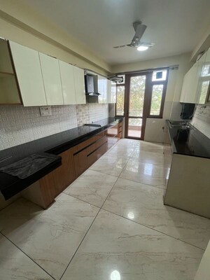 Kitchen in 3 BHK Builder Floor at Sector 14 – for Rent