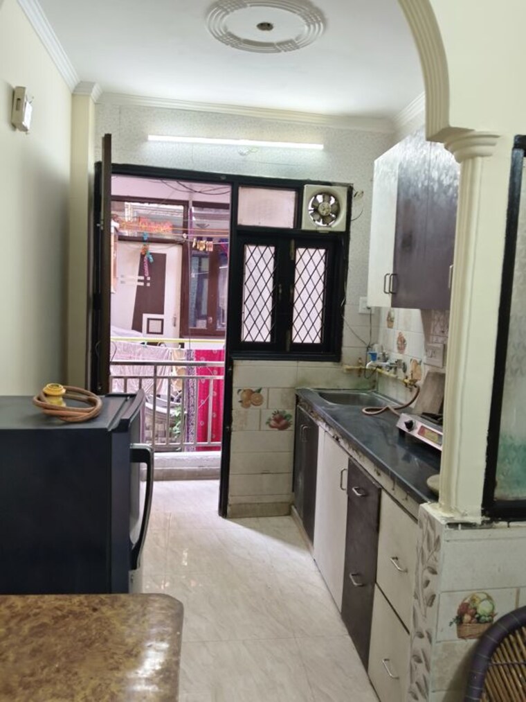 Kitchen, govindpuri 1 Bedroom 500 Sq.Ft. Builder Floor In Govindpuri Delhi 10062195