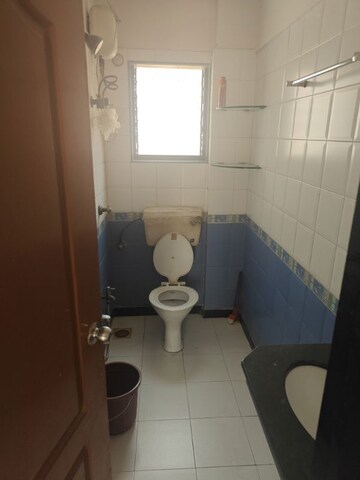 Bathroom in 2 BHK Apartment at Mudit Garden, Kopar Khairane – for Rent