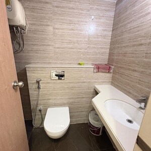 Attached Bathroom in 2.5 BHK Apartment at Lodha Codename Premier, Mangaon – for Rent