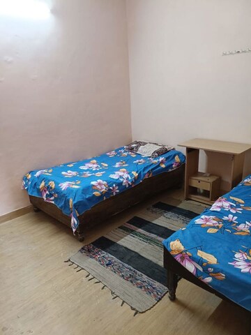 Bedroom in 1 RK Builder Floor at AWHO Brahmaputra Apartments, Sector 29 – for Rent