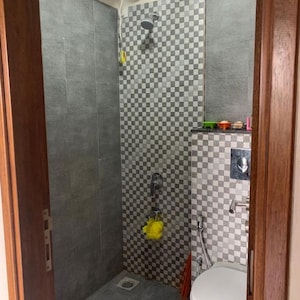 Bathroom in 2 BHK Apartment at The Wadhwa Address Panorama, Ghatkopar West – for Rent