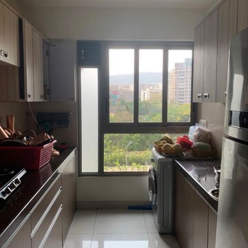 Kitchen in 2 BHK Apartment at The Wadhwa Address Panorama, Ghatkopar West – for Rent