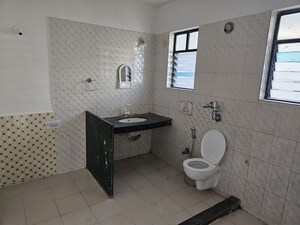 Bathroom in 3 BHK Apartment at La Chapelle, Baner – for Rent