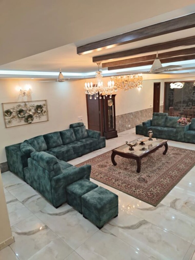 Living Room, harmony-oyster 5 Bedroom 8500 Sq.Ft. Penthouse In Maruthi Sevanagar Bangalore 10062234