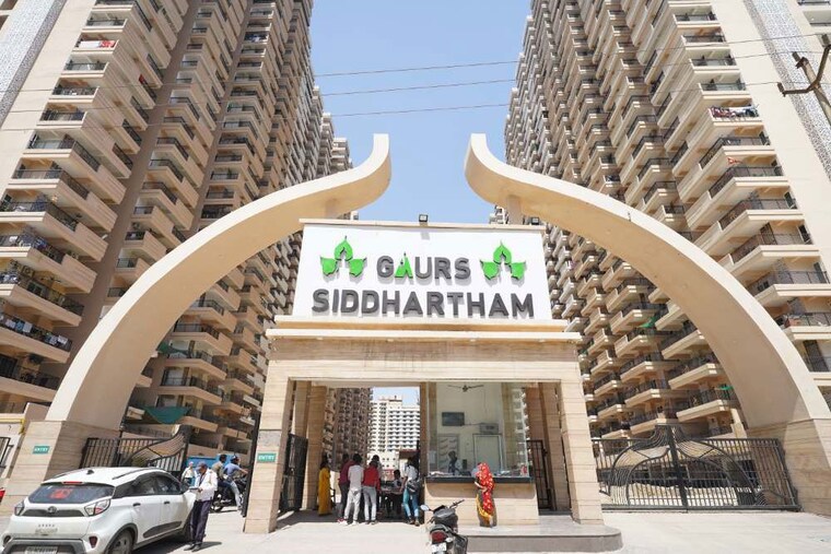 Exterior View, gaurs-siddhartham 2 Bedroom 1055 Sq.Ft. Apartment In Siddharth Vihar Ghaziabad 10062272